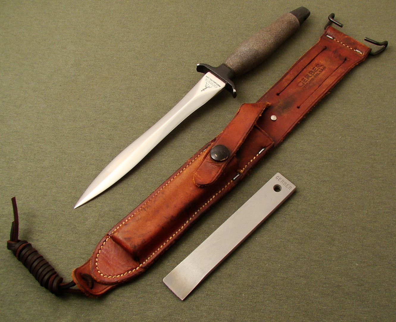 SOLD Gerber Mark II made in 1967, canted blade Randall