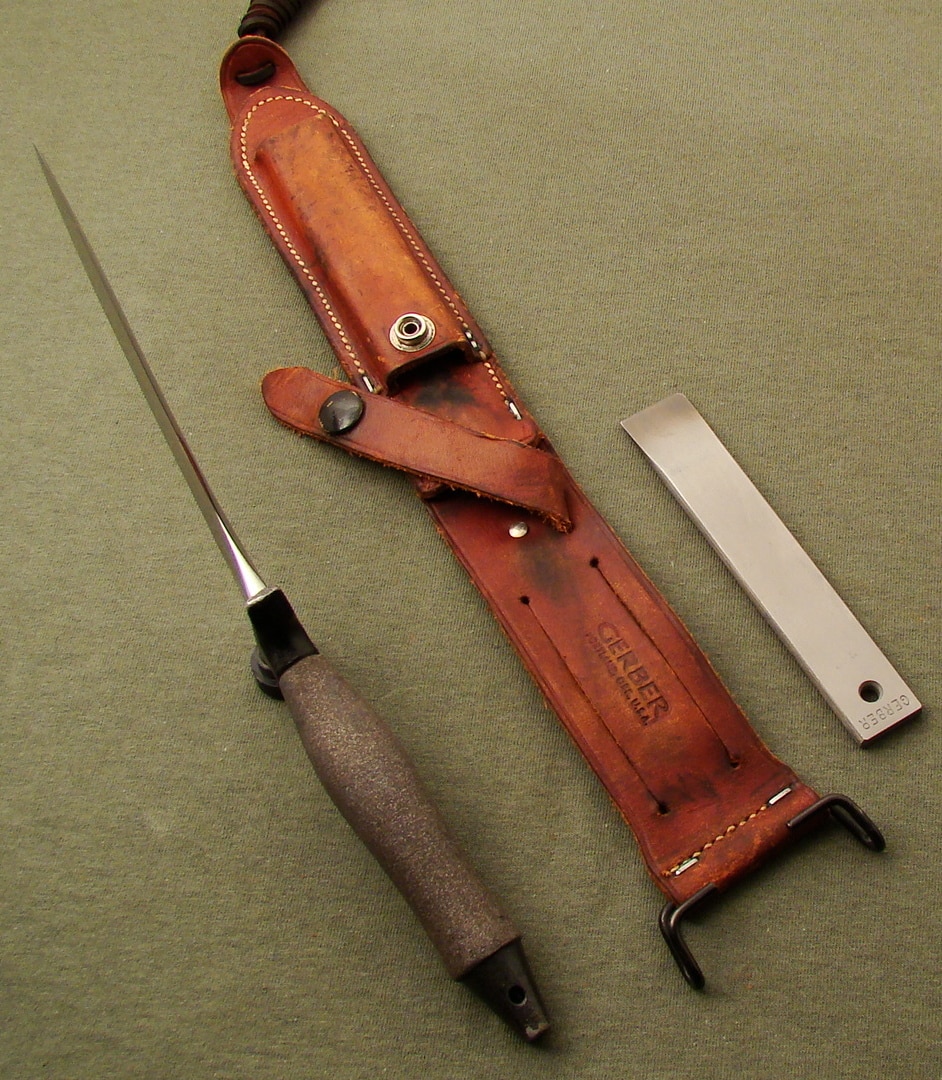 SOLD Gerber Mark II made in 1967, canted blade Randall