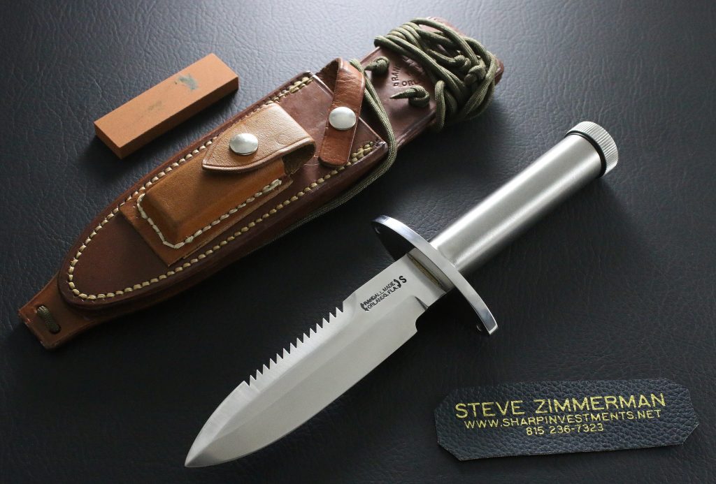 SOLD Randall Knife Model 18 5 1/2", ALL STAINLESS RARE